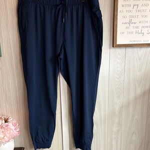 Navy Blue Jogger Pants